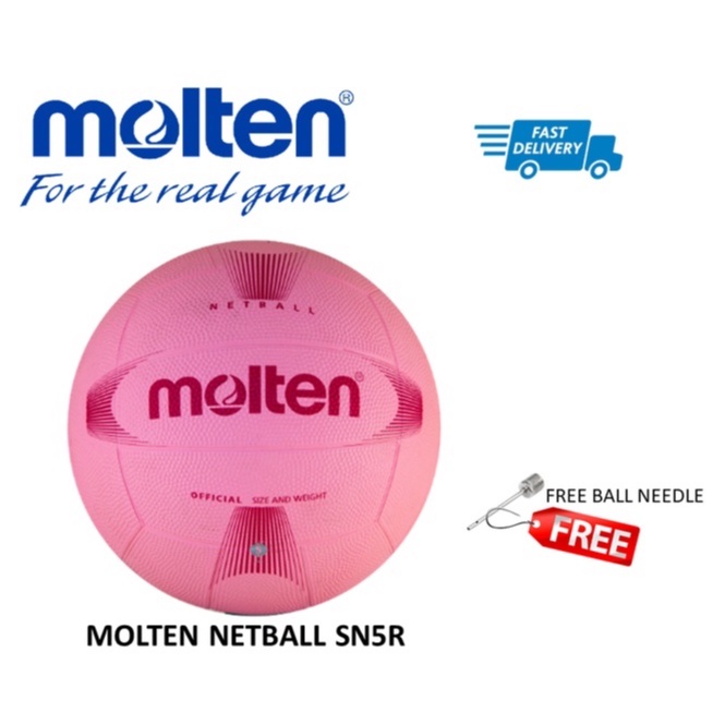 Molten Netball Sn5r Pink Shopee Malaysia