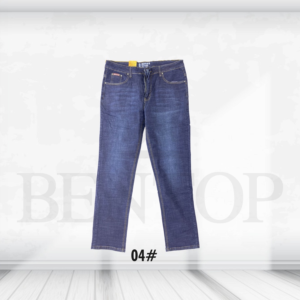 Bentop Jeans Straight Cut 7106JS-L | Shopee Malaysia