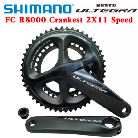 Shimano Ultegra R8000 Chainring – 110mm BCD – 34 36 39 50 52 53T – 11-Speed