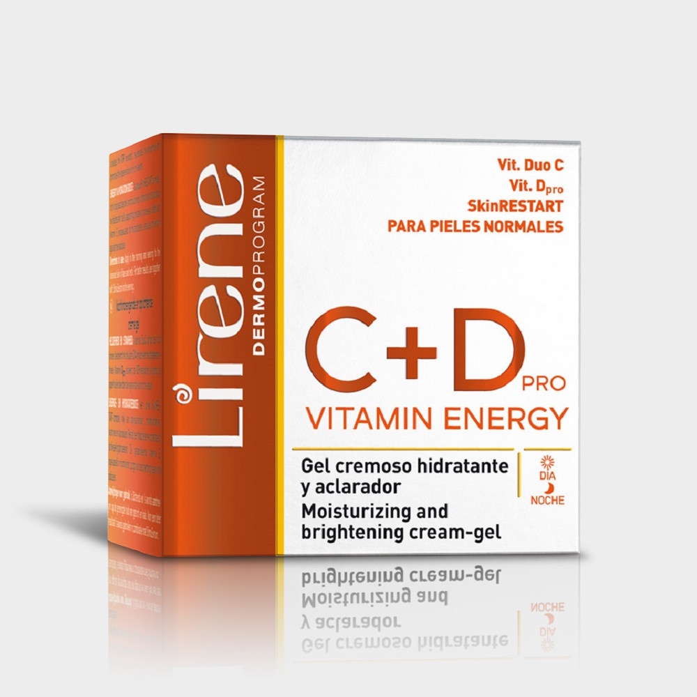 Lirene C+D Pro Vitamin Energy Brightening Cream Gel 50ml Shopee Malaysia