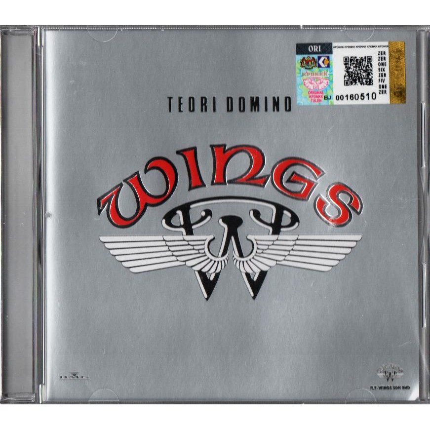 Album CD WINGS Teori Domino (9 LaguLagu) Shopee Malaysia