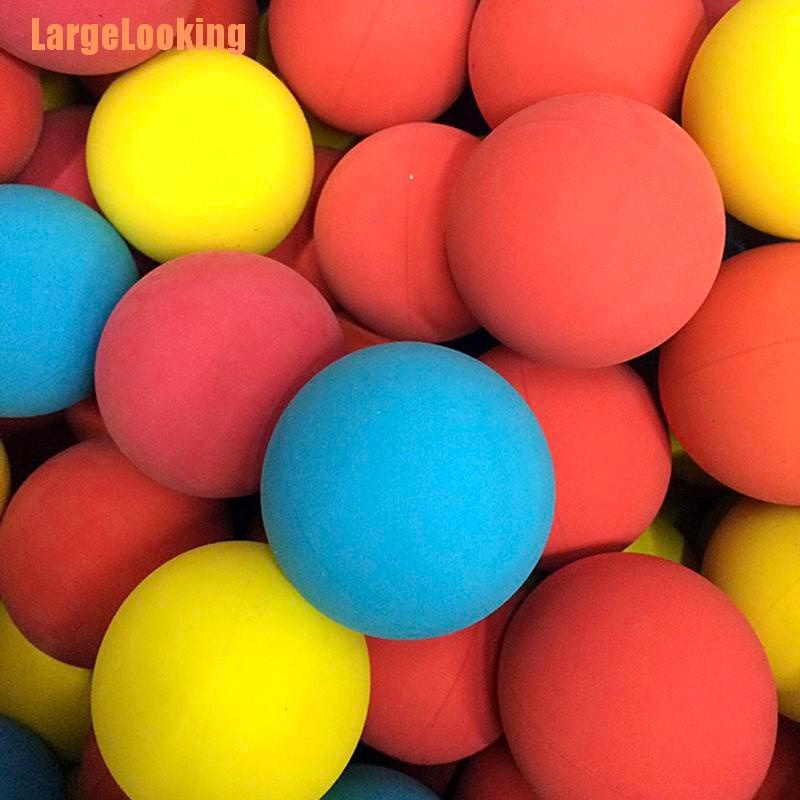 LargeLooking* 5.5cm Racquetball Squash Low Speed Rubber Hollow Ball