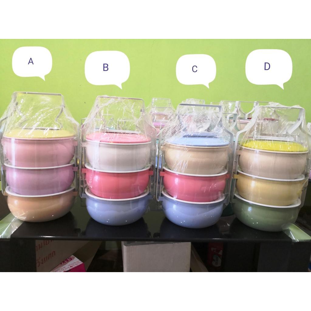Tingkat Mangkuk 3 tier big pot Tiffin | Shopee Malaysia