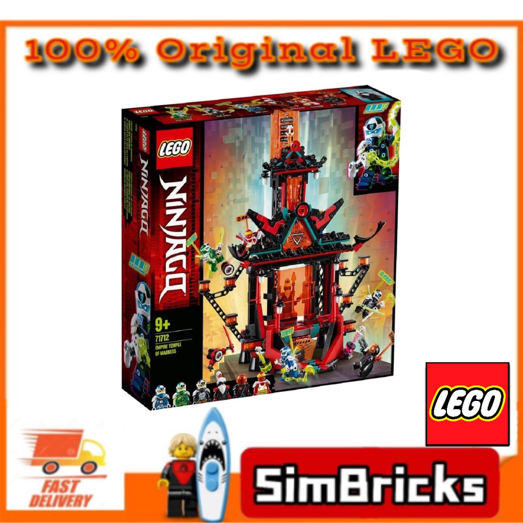 SimBricks LEGO 71712 Empire Temple of Madness Shopee Malaysia