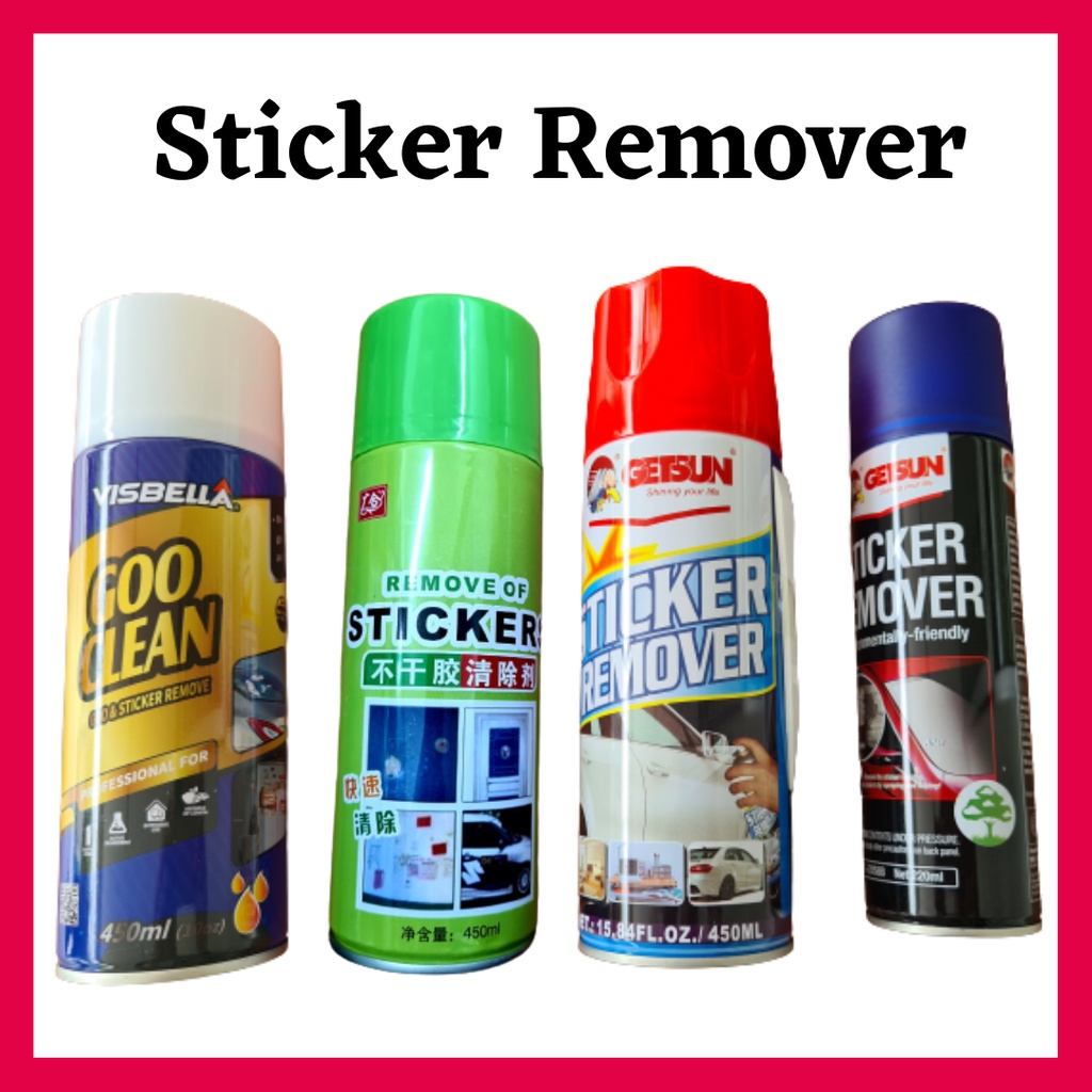 Shop Sticker Remover Spray Remove Sticker Double Tape Road Tax