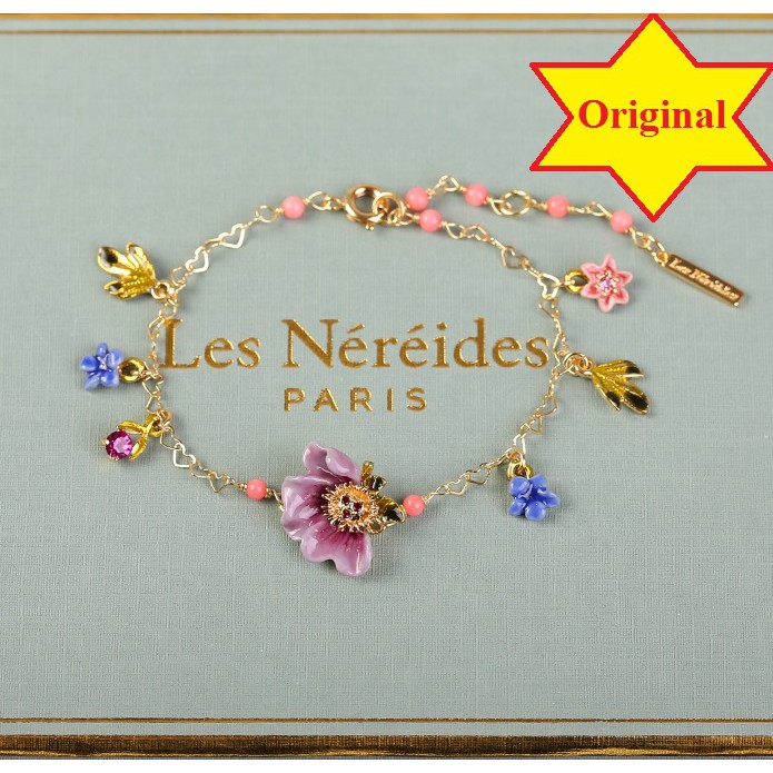 Les Nereides Winter Garden Flowers Bracelet Shopee Malaysia