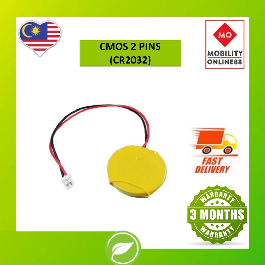 Notebook Laptop Motherboard CMOS Battery 2pin Socket with Cable ...
