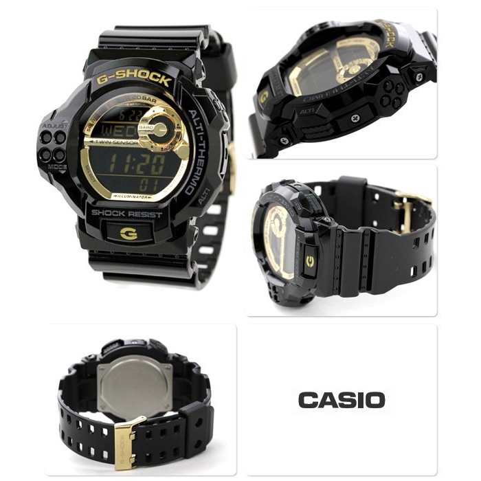 Casio G-SHOCK GDF-100GB-1 Black&Gold Twin Sensor RARE LIMITED