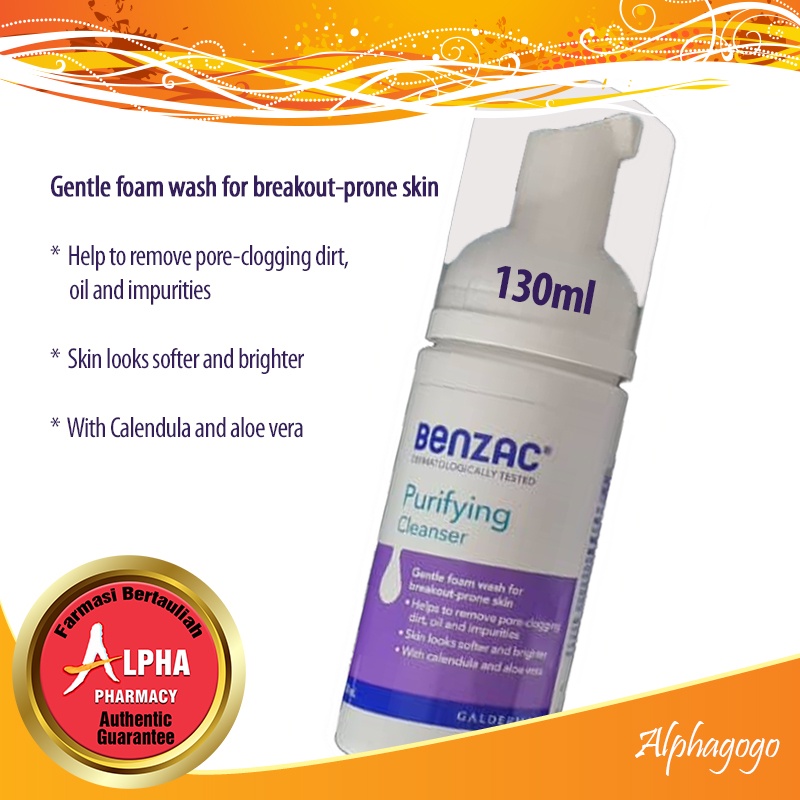Benzac (TEENAGE ACNE RANGE) Purifying Cleanser, Antibacterial Face Wash