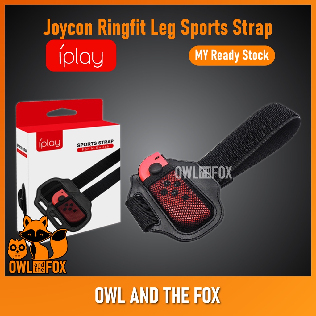 iPlay Nintendo Switch OLED Switch V1 V2 Joycon Joy Con Leg Strap Sport Fitness Suitable Ring Fit