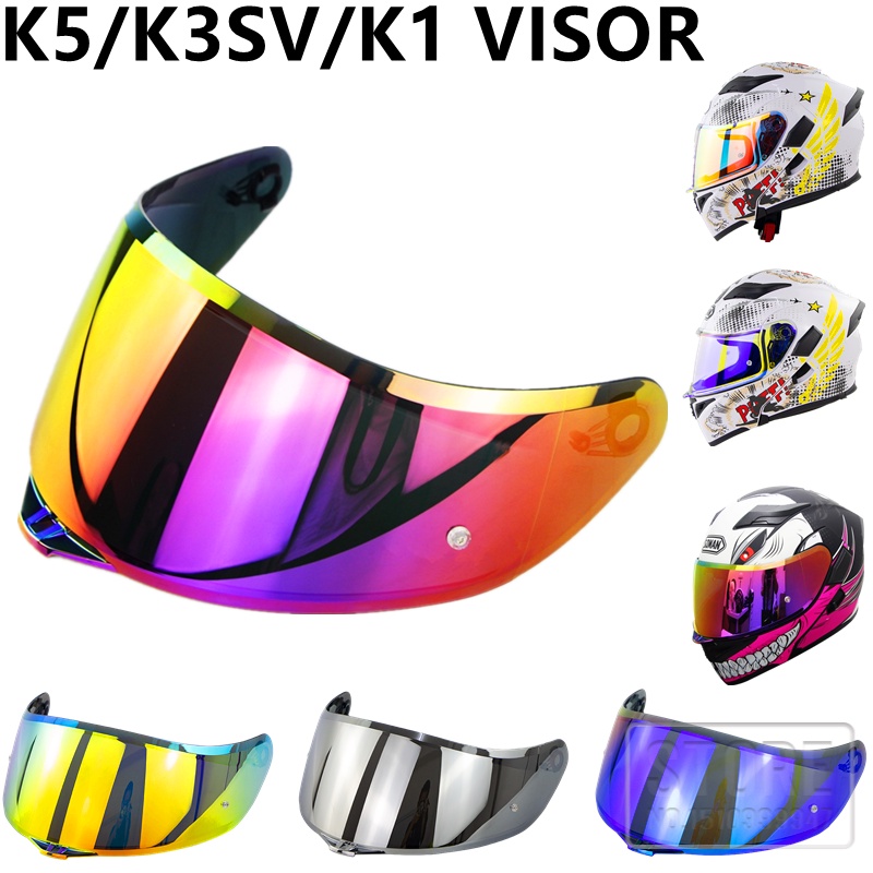 New K5 Helmet Visor for AGV K1 K3SV AGV K5 Capacete Lens Shield Full ...