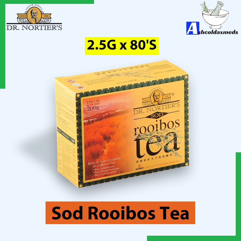 Dr Nortier's Sod Rooibos Tea (2.5g x 80's) | Shopee Malaysia