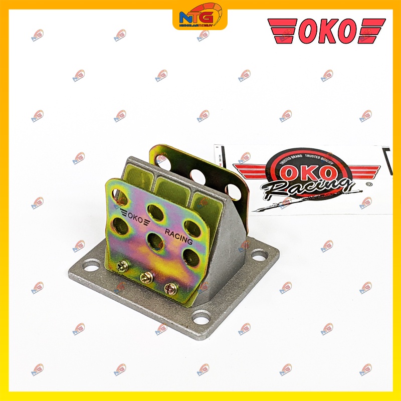 OKO Racing Alloy Reed Valve Y125Z/RXZ Reedvalve Block | Shopee Malaysia