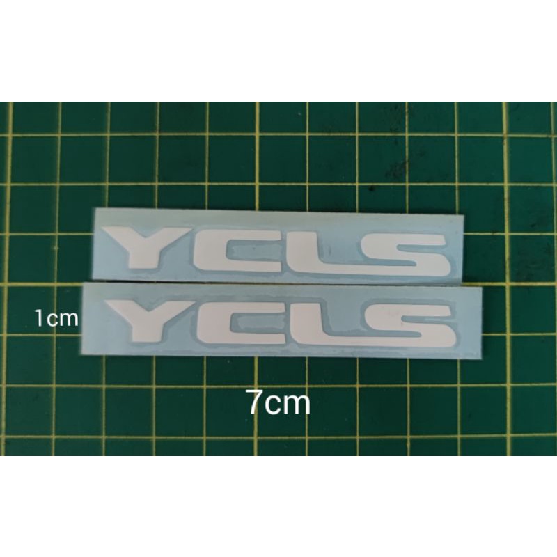STIKER YCLS UNTUK MOTOSIKAL YAMAHA RXZ BERKUALITI 1 SET (2PCS) | Shopee ...