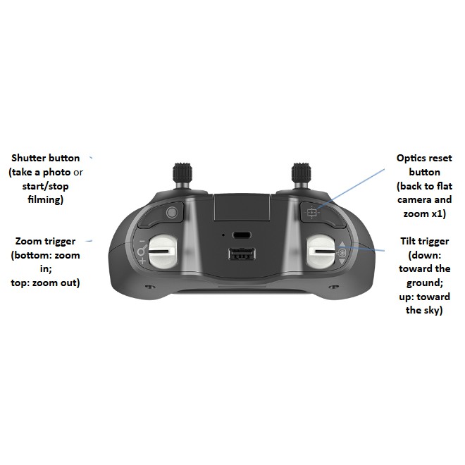 Stock Cleareance Parrot Anafi Controller Drone Spare Parts Parrot Skycontroller 3 100 Original Parrot Genuine Product