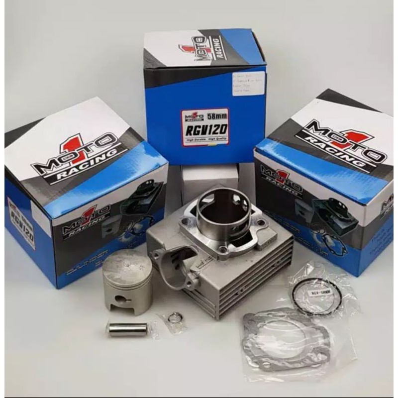 Block Piston satria 2 Stroke MOTO 1 Racing 58mm | Shopee Malaysia