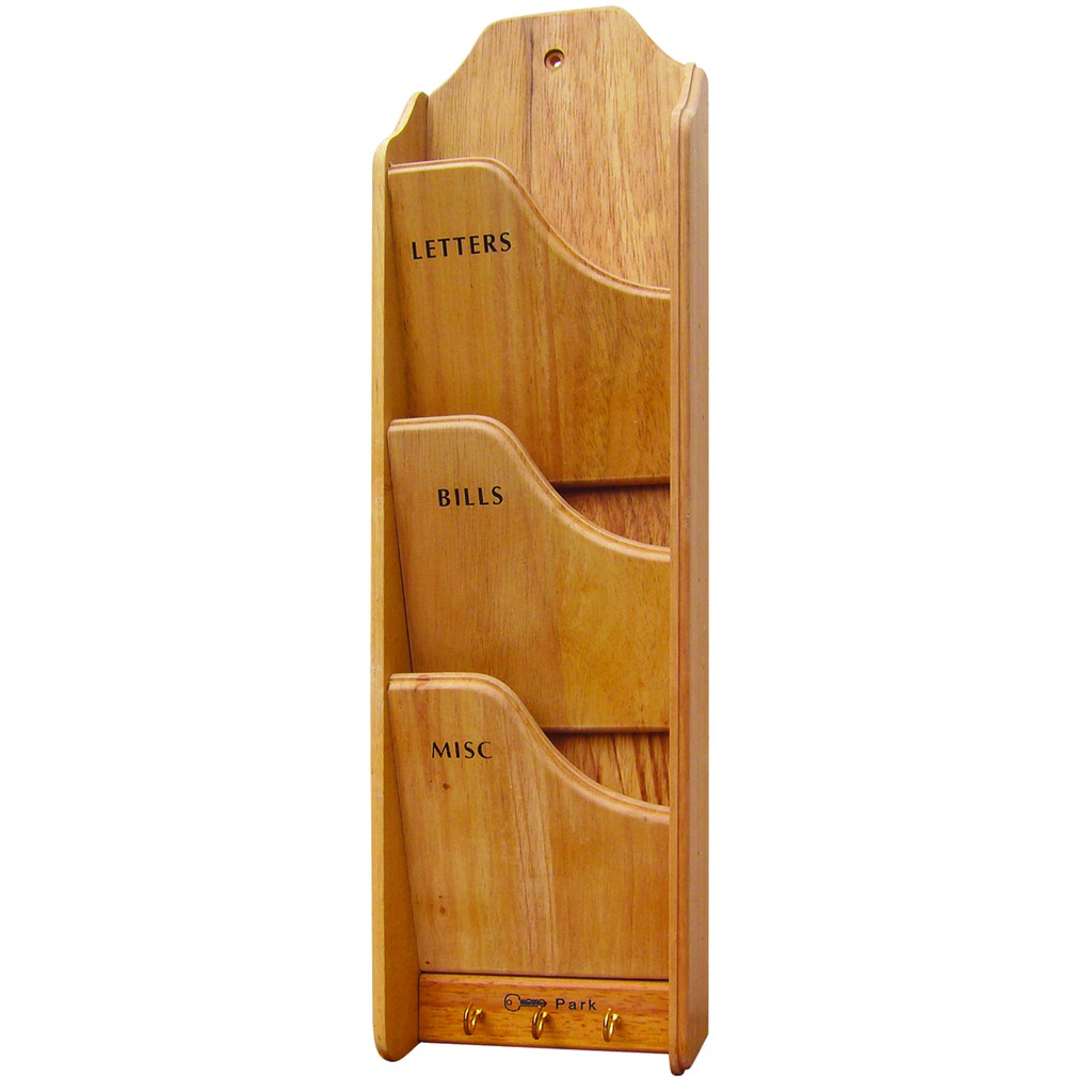 3 Tier Letter Rack ( Rubberwood) | Shopee Malaysia