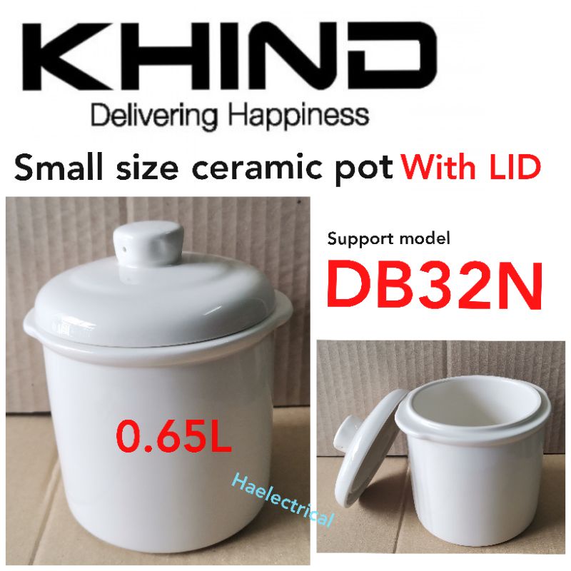 khind Double Boiler ceramic pot 0.65LITER For DB32N Shopee Malaysia