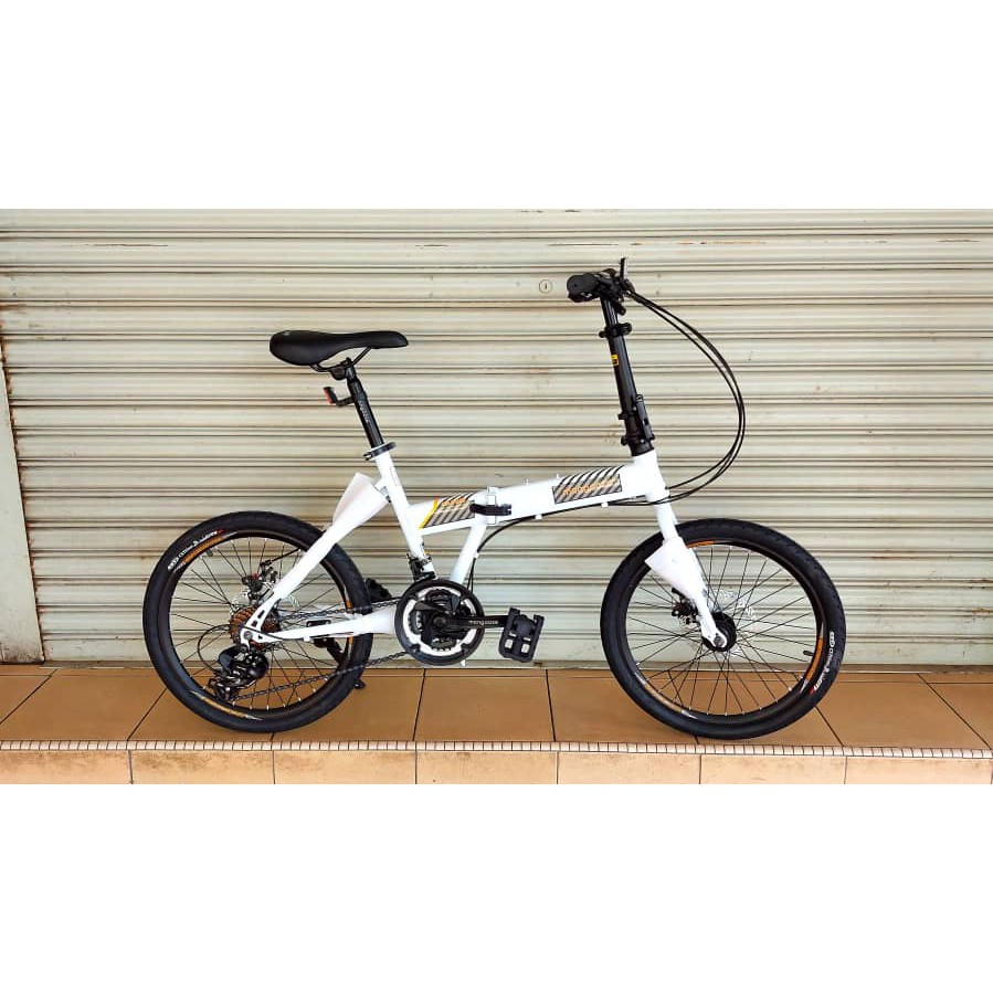 Mongoose folding bike clearance 24