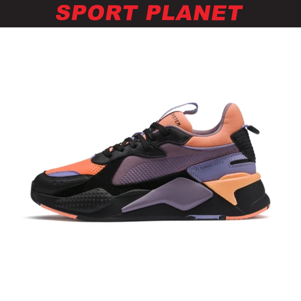 Puma Men RS-X Reinvention Black Elderberry Sneaker Shoe Kasut Lelaki ...