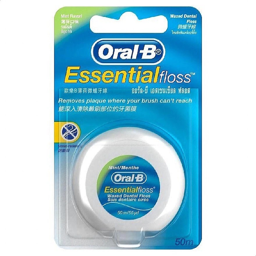 Oral B Essential Floss Waxed 50M main image 0