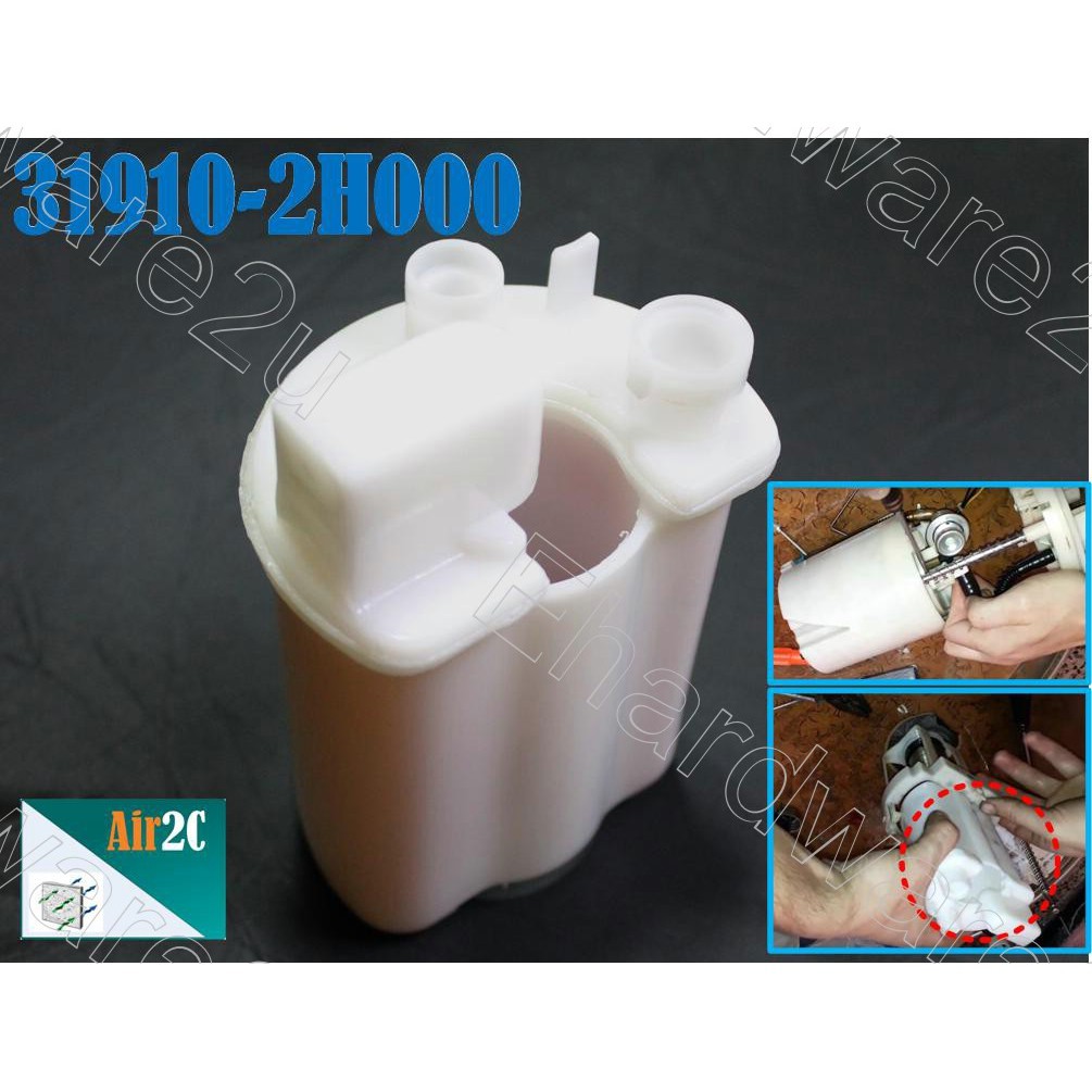 Hyundai Kia i10 InTank Petrol Fuel Filter (319102H000) Shopee Malaysia