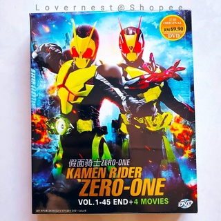 Kamen Rider Zero-One 假面骑士Zero-One DVD Vol.1-45 End + 4 Movies