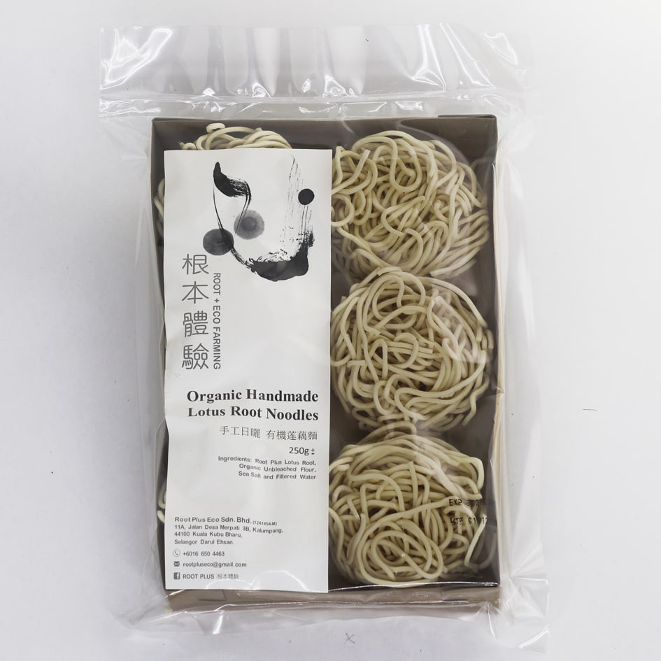 Organic Root Plus Handmade Lotus Root Noodles 250g | Shopee Malaysia