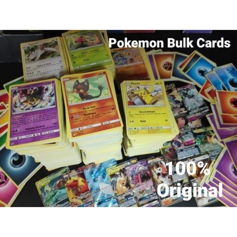 Pokemon Card TCG : Pokemon Bulk Card Common / Uncommon/ Rare / Energy /  Trainer / Rare Holo 100% Original Pokemon Card | Shopee Malaysia