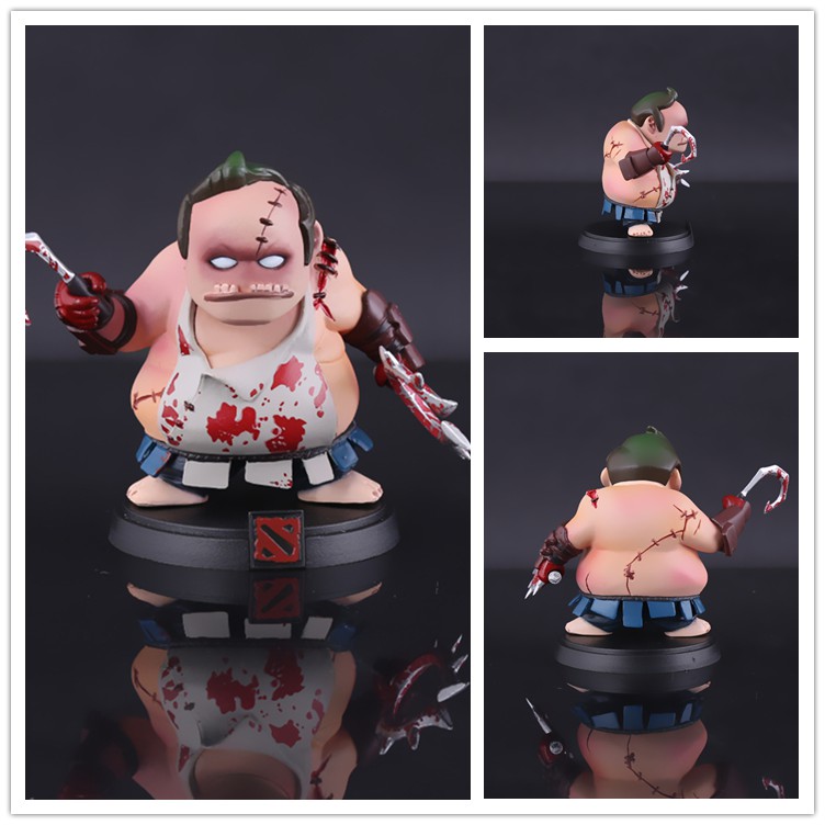 Dota2 Dota 2 Demi Hero Action Figure Miniature Toy Pudge With Boxes ...