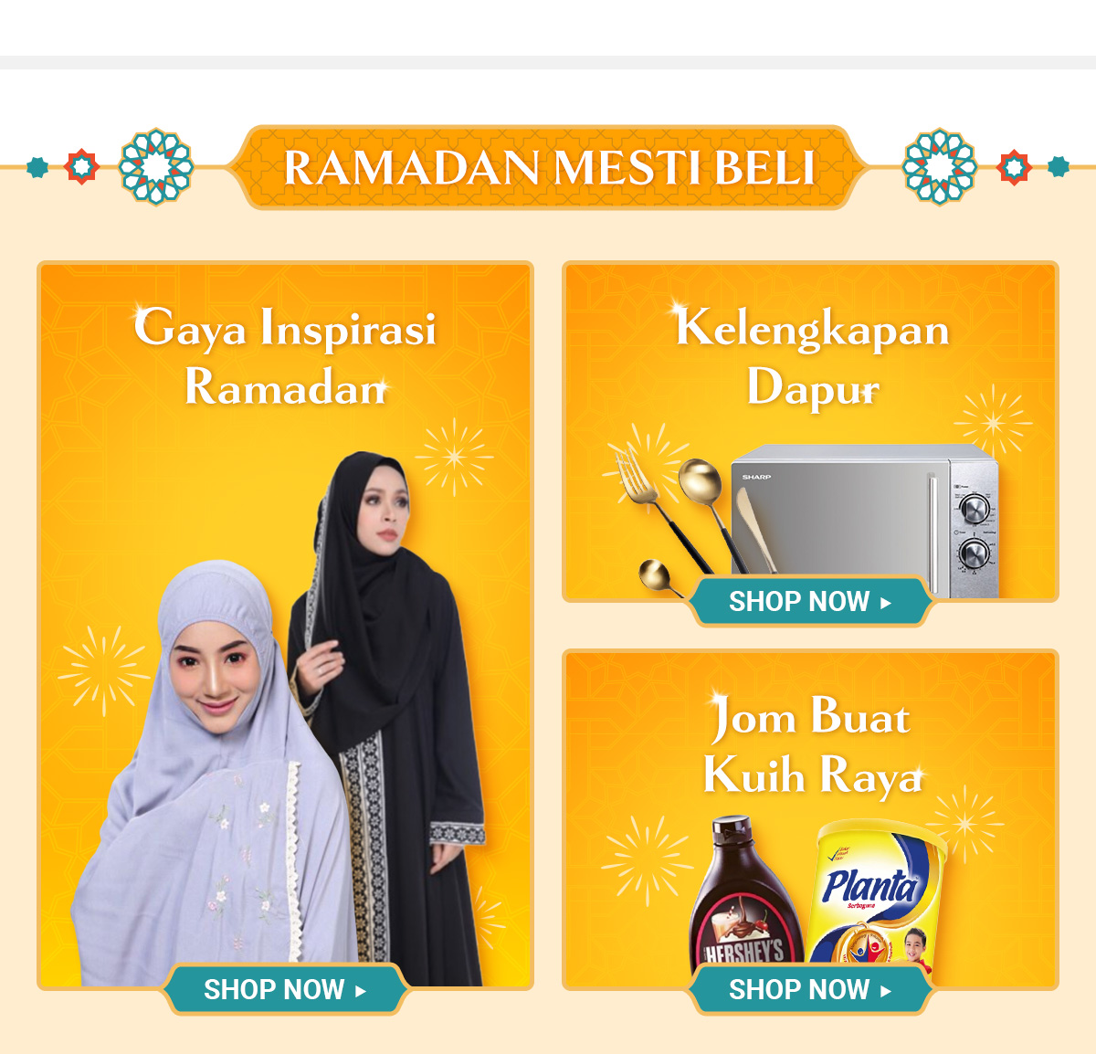Raya Sale 2020, Daily RM10 Essentials Deals & RM19 Free Shipping