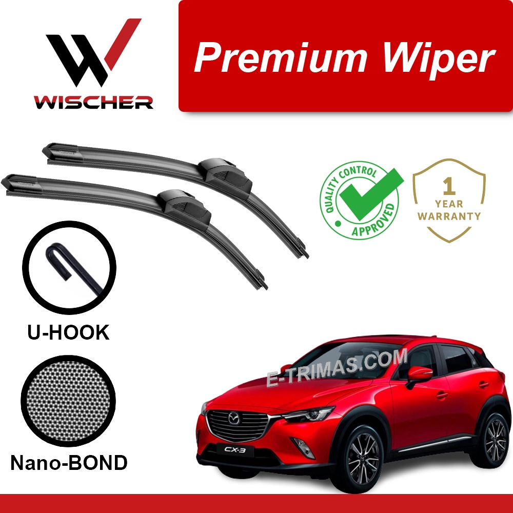 Wipers Mazda Cx3 Cx-3 2016-2021 | Meses Sin Interés - Foto 3