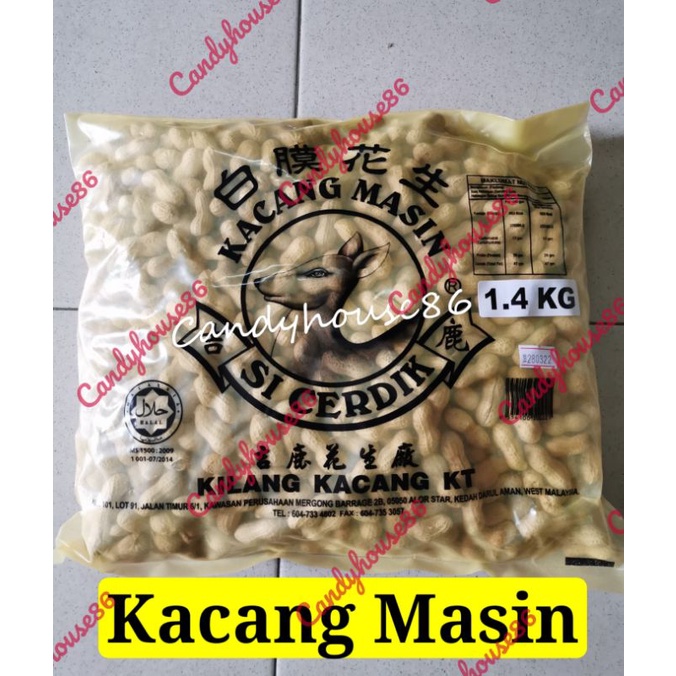 Kacang Menglembu Si Cerdik Masin Kecil 1.3Kg | Shopee Malaysia