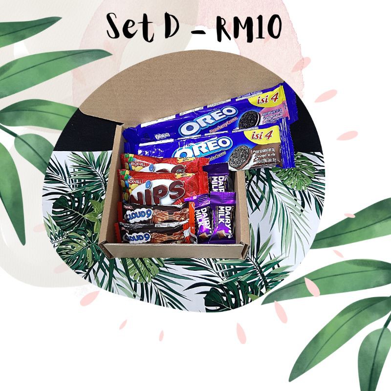 RM10 Gift box Surprise box Chocolate Box Birthday box Hadiah Murah