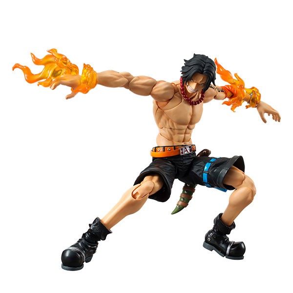 One Piece Variable Action Heroes Portgas D. Ace Action Figure Merchandise