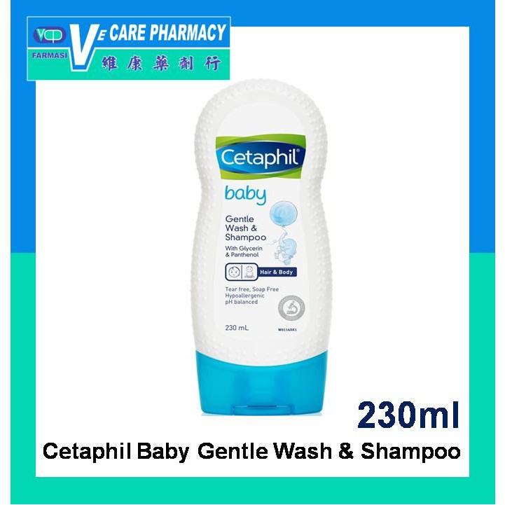 Cetaphil Baby Gentle Wash & Shampoo 230ml (Exp 11/2025) Shopee Malaysia