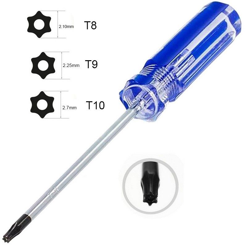 T6 / T8 / T9 / T10 / Y3.0 Security Tamperproof Torx Screwdriver Tool