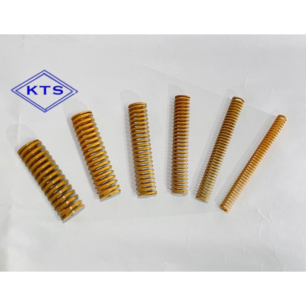 MISUMI STANDARD COIL SPRING/DIE SPRING/MOULD SPRING (PTF) Yellow