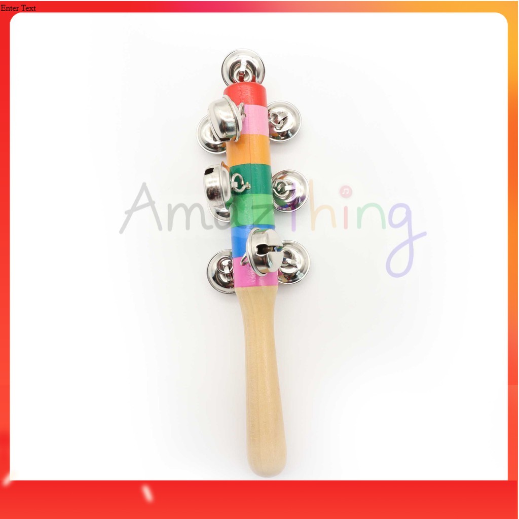 (Ready Stock) Amazthing Stick Bell /Hand Shake Bell Alat Muzik Musical ...