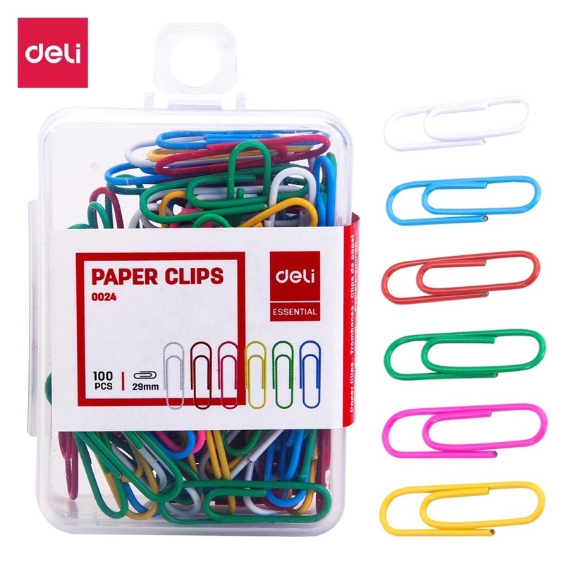 Colorful Deli Ring Pin, Paper Clip Pin Shopee Malaysia