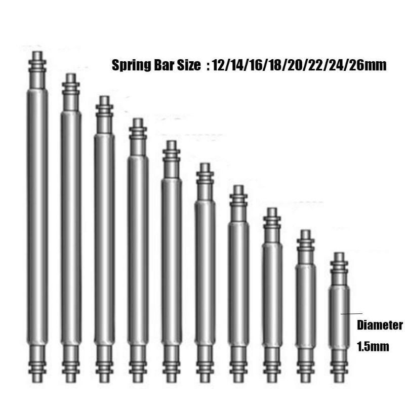 WATCH SPRING BAR #6mm---22mm# | Shopee Malaysia