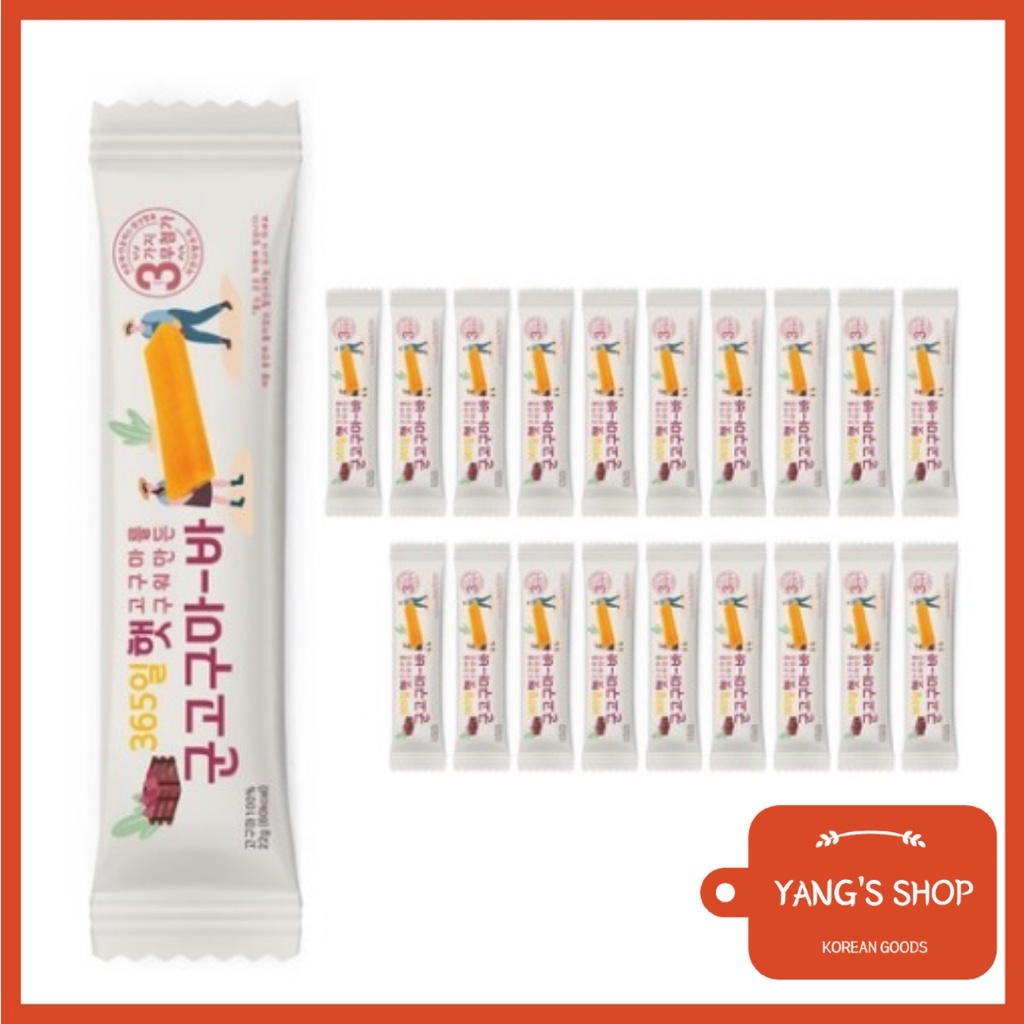 [Bomnal] Roasted Sweet Potato Bar 22g (60 Kcal) / Dried Sweet Potato