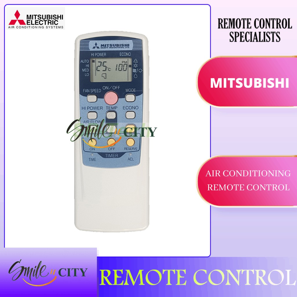 RKT502A420 MITSUBISHI AIR CONDITIONING REMOTE CONTROL Shopee Malaysia