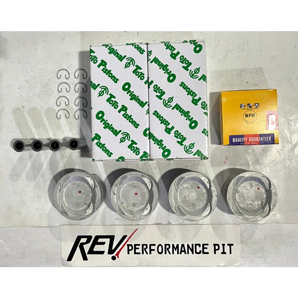 TOTO Piston Suzuki Vitara Turbo, Honda D16 D15, 4g13 4g15 Low