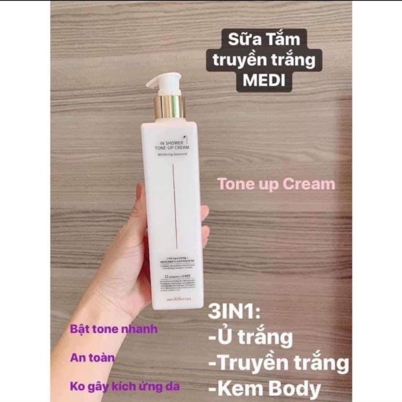 [Genuine] Medifferent In Shower Tone Up Cream Shopee Malaysia