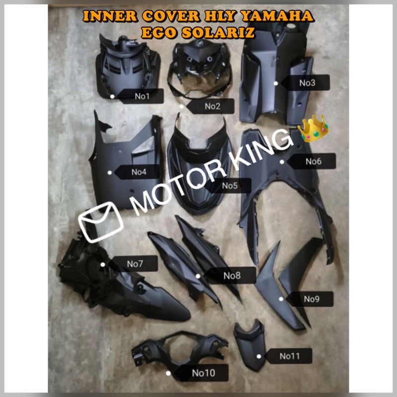 Inner Cover Yamaha Ego Solariz Original HLY | Shopee Malaysia
