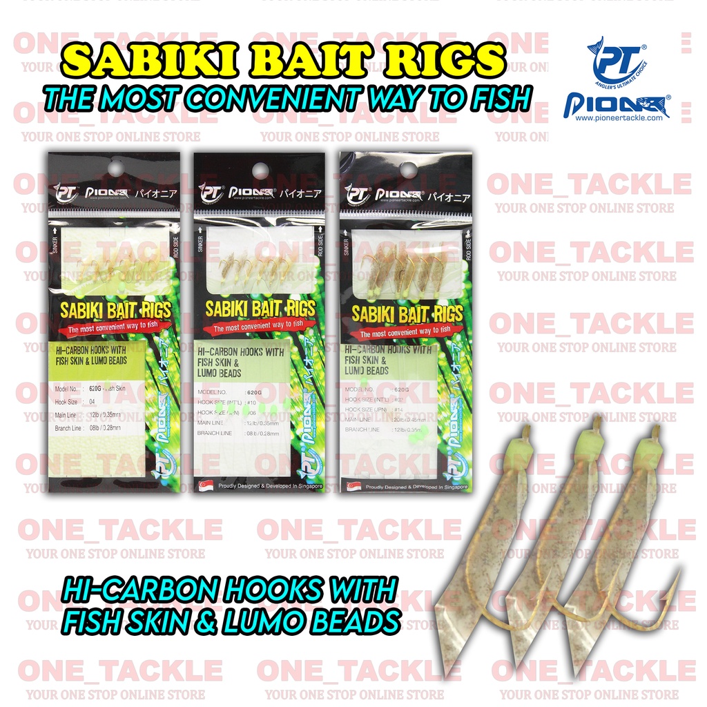 PIONEER SABIKI BAIT RIG [620G] | Shopee Malaysia