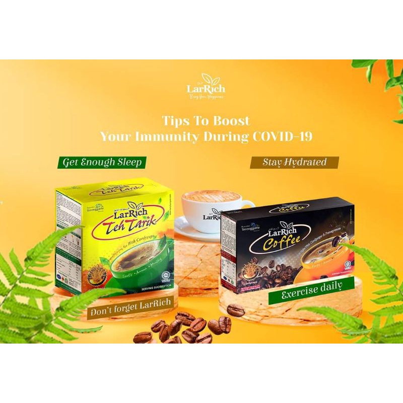 LarRich Teh Tarik dan Kopi | Shopee Malaysia