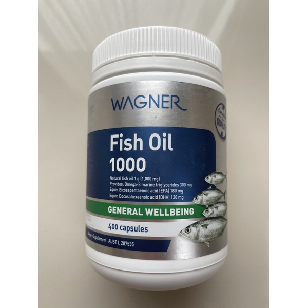 Wagner Fish Oil 1000 (400 Capsules) Shopee Malaysia