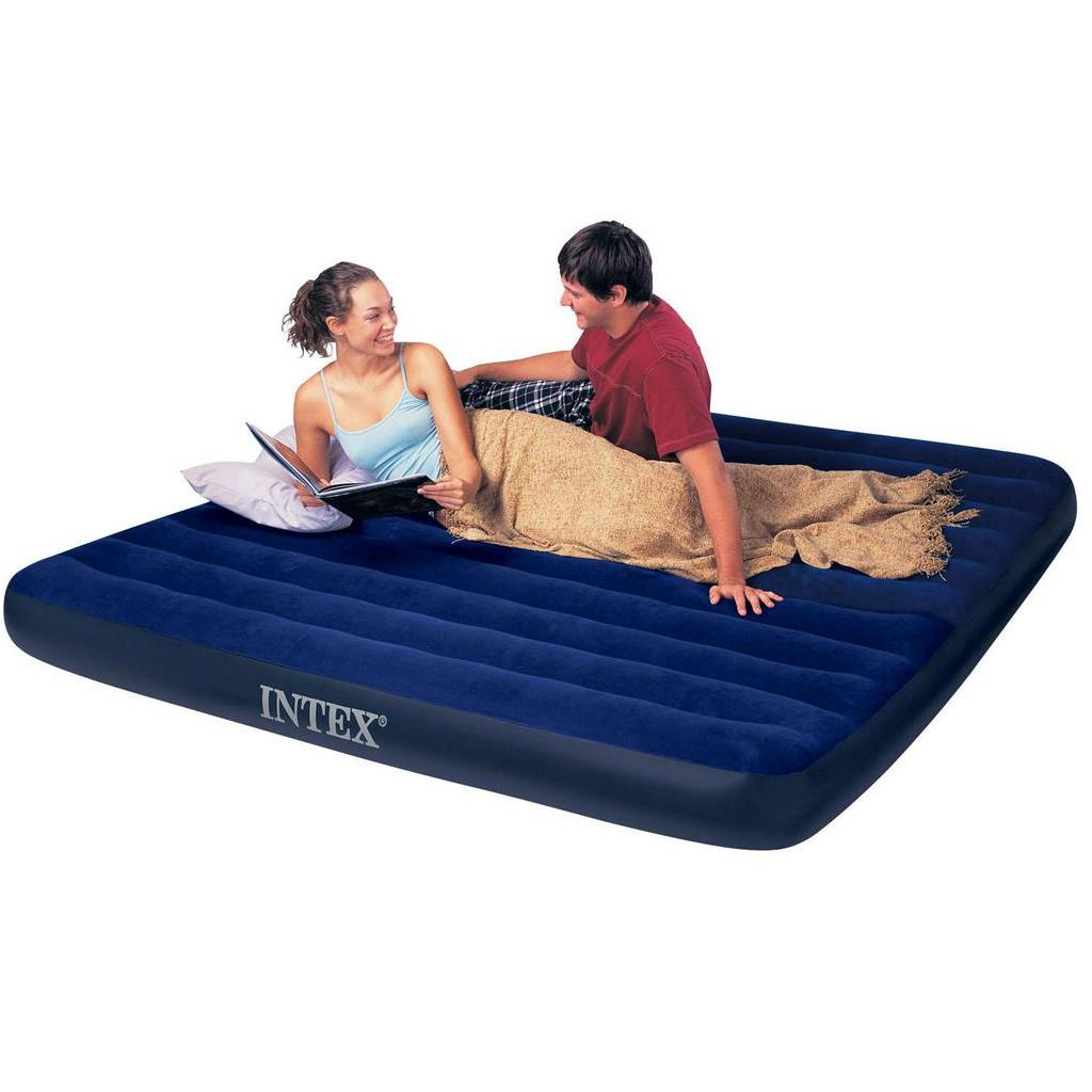 ORIGINAL INTEX King Inflatable Air Bed King Size Air Bed Portable Air